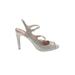 Via Spiga Heels: Silver Shoes - Women's Size 10
