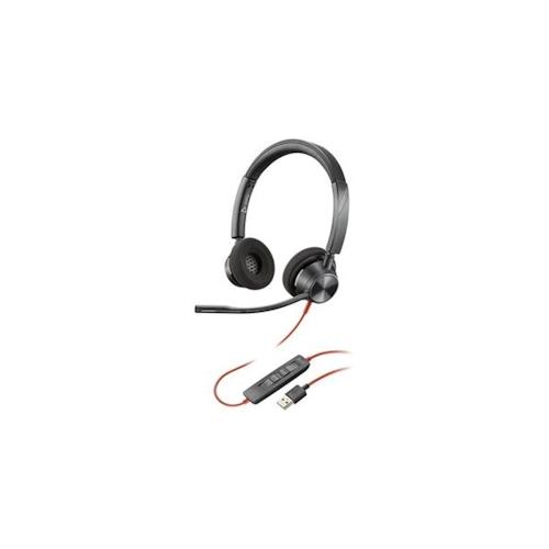 Plantronics Poly Headset Blackwire C3320 binaural USB-A