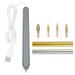 Docooler Hot Heated Foil Pens Set: USB Heat Foil Pen for DIY Craft Projects Gold Silver Hot Foil Roll Included Comes with USB Cable DC5V