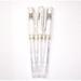 Uni-Ball UM 153 Signo Broad Point Gel Pen - White - Pack of 3 Limited Edition