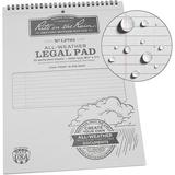 Rite in the Rain Weatherproof Legal Pad 8.5 x 11 Gray Cover Legal Pattern (No. LP785)
