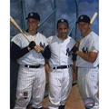 Roger Maris Yogi Berra and Mickey Mantle Sports Photo - 8 x 10