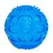 Squeaky Dental Care Accessories Puppy Pet Supplies Teeth Chew Tooth Cleaning Dog Chew Ball Sounding Toy Ball Playing BLUE