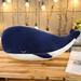 Home Pillow pet stuffed whale animals Whale doll plush soft cartoon blue toy Stuffed case Toy