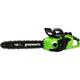Greenworks GD40CS18 40v Cordless Brushless Chainsaw 400mm FREE Chainsaw Oil, Saw Horse & Safety Glasses Worth £39