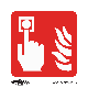 Sealey Rigid Plastic Fire Alarm Symbol Sign