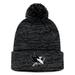 Men's Fanatics Branded Black San Jose Sharks Fundamental Cuffed Knit Hat with Pom