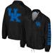 Unisex The Wild Collective Black Kentucky Wildcats Coaches Full-Snap Jacket