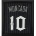 Yoan Moncada Chicago White Sox Autographed Framed Nike City Connect Replica Jersey Shadowbox