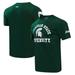 Men's Pro Standard Green Michigan State Spartans Classic Stacked Logo T-Shirt