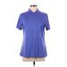 Nike Active T-Shirt: Blue Activewear - Women's Size Large