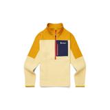 Cotopaxi Abrazo Half-Zip Fleece Jacket - Mens Amber/Wheat Large DOR-F23-AMWH-M-L