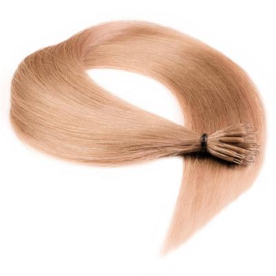 hair2heart - Nanoring Extensions Premium Echthaar #9/1 Lichtblond Asch 0,8g Haarextensions Nude Damen
