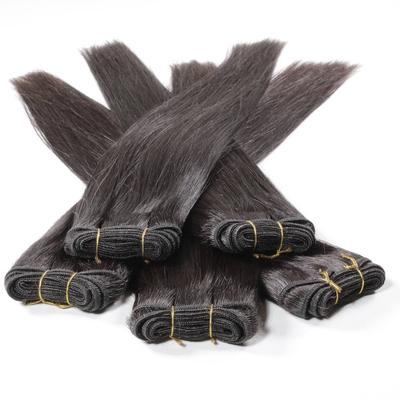 hair2heart Tresse Extensions Premium Rohhaar Naturschwarz 100g 50cm Schwarz Damen