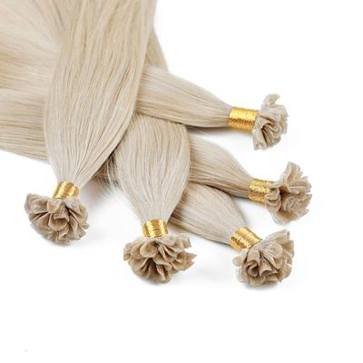 hair2heart Bonding Extensions Echthaar #10/1 Hell-Lichtblond Asch 1g 40cm Nude Damen Image
