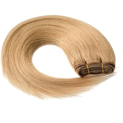 hair2heart Tresse Extensions Echthaar #9/31 Lichtblond Gold-Asch 100g 60cm Hellbraun Damen