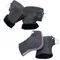 Gants de guidon de moto pour Harley-Davidson CHRISTAHA, Honda, scooter, voiture électrique,