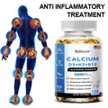 Capsules Calcium + D3 + K2 + B12-Soutient la santé molécule et musculaire tann les articulations