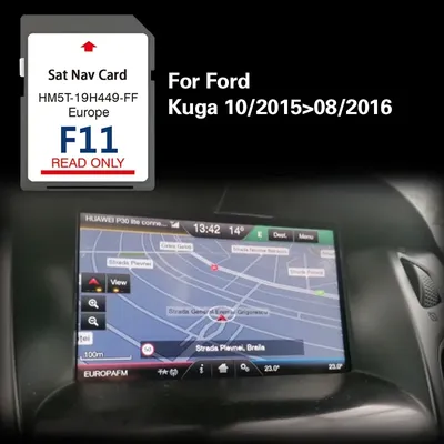 Carte SD Navi pour Ford Kuga SYNC2 F11 Europe 10/2015 08/2016