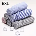 Boxers en Coton pour Homme Sous-Vêtements Confortables Culotte de Sommeil à Rayures et Flèches