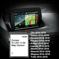 Carte SD pour Renault Megane décennie koke Goo Carminat R-Link 11.05 16 Go Europe UK 2023