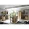 Küchenmöbel Landhaus mit Scheunentor Holzoptik verwittert (siebenteilig)