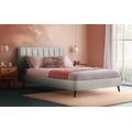 Silentnight Octavia Upholstered Bed Frame, Double, Maritime