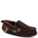 MUK LUKS Emmett Moccasin Slipper - Mens 13 Brown Slipper Medium