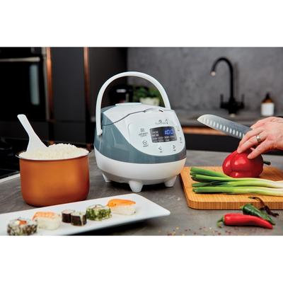 Rice Cooker With Bowl and Advanced Fuzzy Logic (3.5 cup, 0.63 litre) 4 Rice Cooking & 4 Multicooker functions, LED display