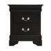 Nightstand End Table Storage Cabinet w/ 2 English Dovetailed Drawers