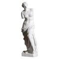 Resin Greek Mythology Goddess Sculpture Modern Simple Handmade Statue Abstract Art for Home Office Desk Coffee Display Ornament Decor - 5x4.5x15cm