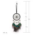 Handmade Lace Dream Catcher Feather Bead Hanging Decoration Ornament Gift Wind Chimes Outdoors Deep Tones Outdoor Wind Chime Holder Wind Chimes outside Wine Wind Chimes in The Dark Wind Chime Garden