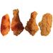 1 Set Simulated Chicken Leg Chicken Wings Fake Food Model for Restaurant Kitchen Decor