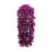 Vivids Artificial Hanging Orchid Bunch Hanging Flowers Artificial Violet Flower Wall Wisteria Basket Hanging Garland Fall Artificial Flower Arrangements Large Artificial Flowers Hydrangeas Artificial