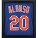 Pete Alonso New York Mets Autographed Framed Blue Nike Authentic Jersey Shadowbox