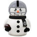 Las Vegas Raiders 10" Ceramic Snowman Cookie Jar