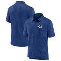 Men's Fanatics Branded Blue Vancouver Canucks Authentic Pro Rink Polo