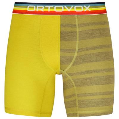 Ortovox - 185 Rock'N'Wool Boxer - Merinounterwäsche Gr M gelb