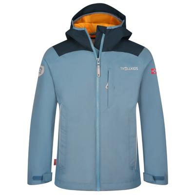 Trollkids - Kids Bergen Jacket - Regenjacke Gr 104 türkis Image