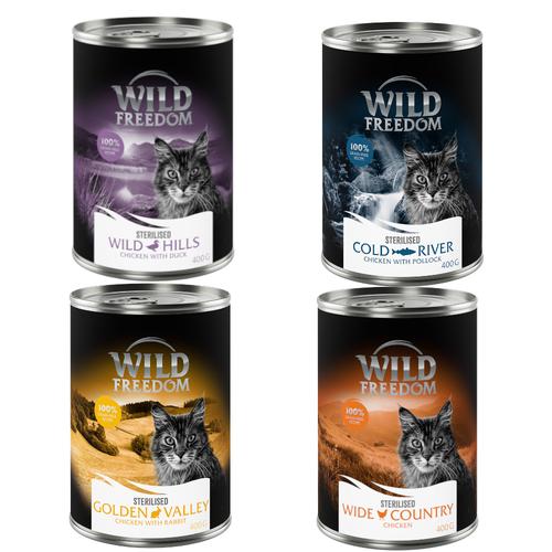 6x200g Adult Wild Freedom getreidefreies Katzenfutter nass