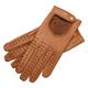 Men's Brown Monza - Nappa Leather Driving Gloves For Man 8" 1861 Glove Manufactory