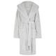 Dressing Gown Women's Kia Chunky Soft Fleece Tie Robe Dressing Gown with Hood in Grey / M - Tokyo Laundry