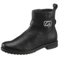 Stiefelette ARA "LIVERPOOL" Gr. 7,5 (41), schwarz Damen Schuhe Reißverschlussstiefeletten