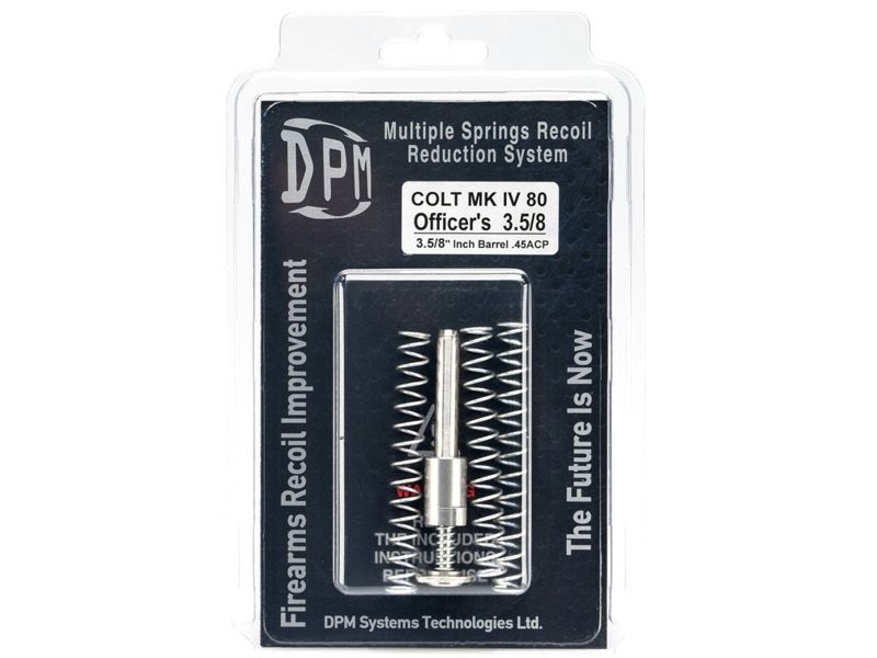 DPM Colt MK IV 80 Officer .45 ACP Mechanical Recoil Reduction System Stainless MS 1911 MK IV