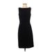 Donna Ricco Cocktail Dress: Black Dresses - Women's Size 8