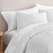 GAIAM Relax Organic Cotton Waffle 3pc Comforter Set Polyester/Polyfill/Cotton Percale in White | Queen | Wayfair 840380904570