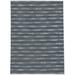 Blue 144 x 108 x 0.08 in Area Rug - KAVKA DESIGNS TIE-DYE STRIPE RED Cotton Area Rug Cotton | 144 H x 108 W x 0.08 D in | Wayfair