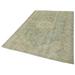 Green 65" x 105" L Area Rug - Lofy Vintage Oriental Machine Woven Rectangle 5'5" x 8'9" Indoor/Outdoor Area Rug in 105.0 x 65.0 x 0.4 in | Wayfair