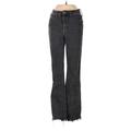 Madewell Jeans - Super Low Rise: Black Bottoms - Women's Size 26 Tall