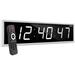 Ivation Wall Clock Plastic in White | 11.3 H x 47.2 W x 1.6 D in | Wayfair JID0148TWHT